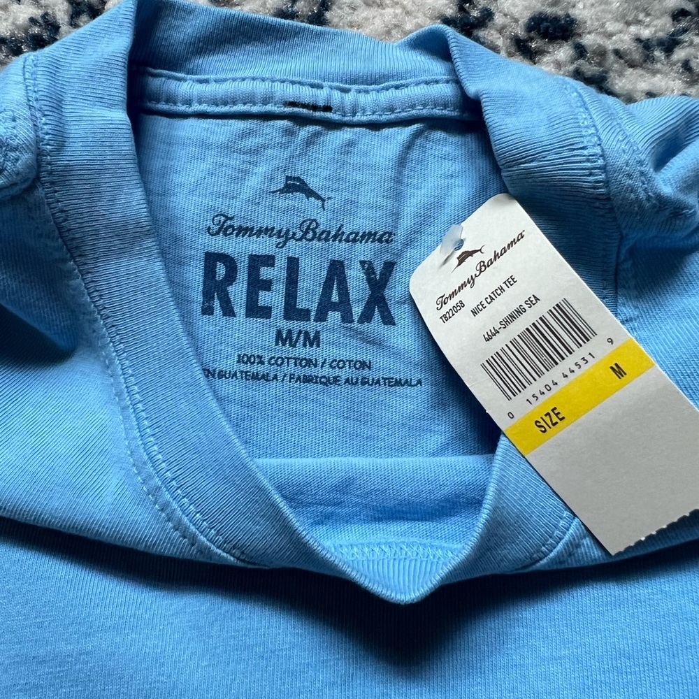 Men’s Tommy Bahama RELAX, Nice Catch, M, T-shirt - Picture 4 of 4